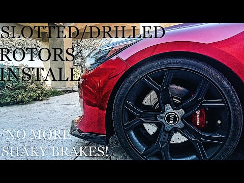 UPGRADING THE BRAKES ON MY KIA STINGER GT!