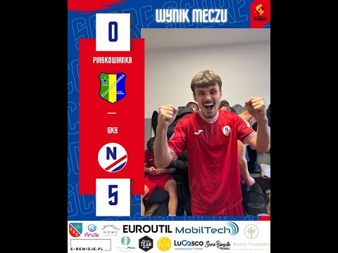 Piaskowianka Piaski - GKS Nowiny 0-5 (skrót meczu)