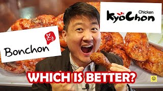 Bonchon Chicken vs KyoChon Chicken | Best Korean Fried Chicken