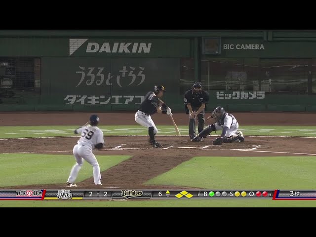 【6回表】バファローズ・大山 満塁のピンチで登板も三振で切り抜ける!! 2017/5/18 Bs-H