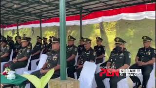 Download lagu Upacara Penutupan dan pelantikan pendidikan pembentukan Bintara TNI AD Ta 2022 mp3