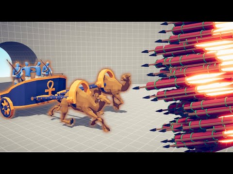SUN CHARIOT vs EVERY GOD - TABS | Totally Accurate Battle Simulator 2023