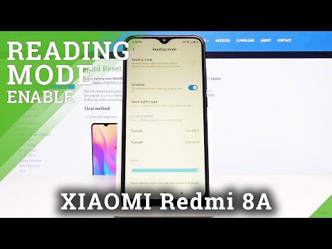 How to Turn on Reading Mode in XIAOMI Redmi 8A – Eye Protection Mode