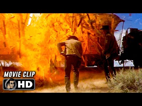 Explosive Train Robbery Scene | BUTCH CASSIDY AND THE SUNDANCE KID (1968) Movie CLIP HD