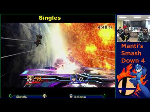 Sketchy Vs. Cinnamin Losers Round 2 - Manti's Smash Down 4