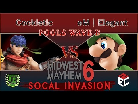 Midwest Mayhem 6 POOLS WAVE B - Cookietic (Ike) vs eM | Elegant (Luigi)