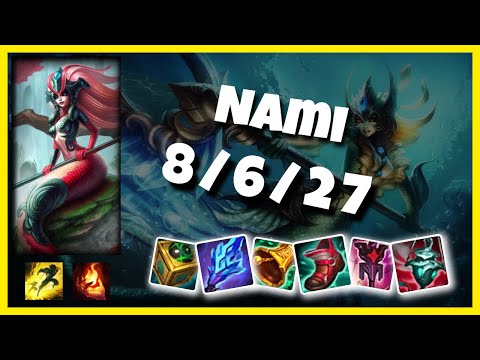 Nami vs Thresh IMPERIAL MANDATE NA Challenger SUPPORT (8/6/27) - v10.24