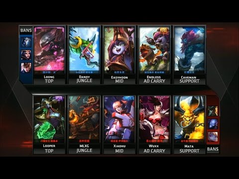 VG vs RNG Game 3 Highlights - Vici Gaming vs Royal Never Give Up - LPL Week 1 - SPRING 2016
