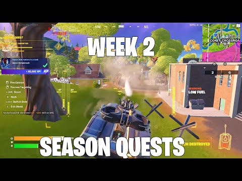 How to Complete ALL WEEK 2 SEASON QUESTS