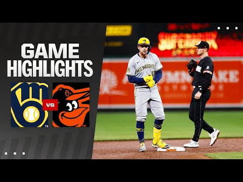 Brewers vs. Orioles Game Highlights (4/12/24) | MLB Highlights