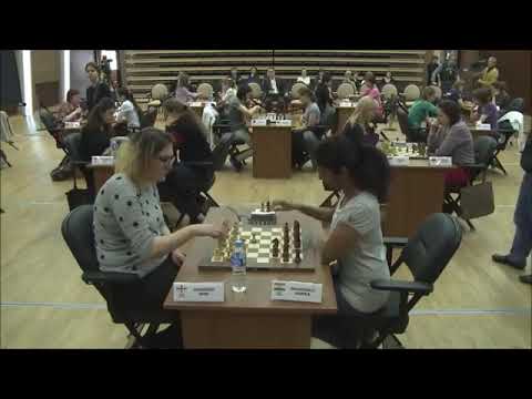 Nana Dzagnidze vs Harika Dronavalli !!! Womens BLITZ Chess Video's Championship (2014)