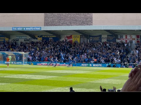 24/25 EFL L2 playoff sf 2nd leg Afc Wimbledon vs Notts county Josh Neufville’s goal 1-0 (Agg 2-0)
