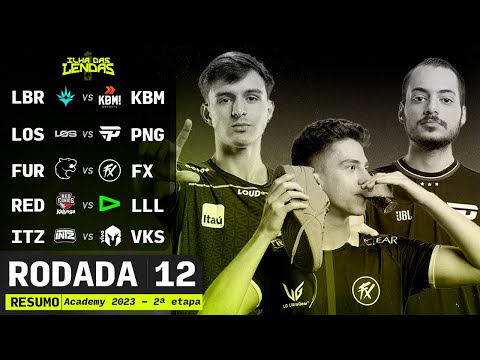 RESUMO CBLOL Academy 12ª Rodada | Ilha das Lendas