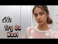 4k Shein BBW Lingerie Try On Haul SSBBW Curvy Latina Beautiful Woman Try On Mesh Nude With Loreal