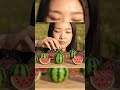 Satisfying Glass Like Watermelon Bites ASMR AI Generated
