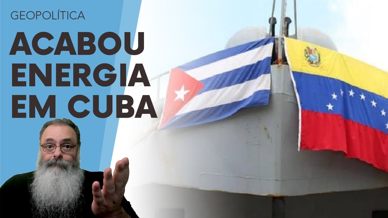 MADURO não MANDA mais COMBUSTÍVEL para CUBA e TV CUBANA anuncia BLACKOUT INDETERMINADO na ILHA