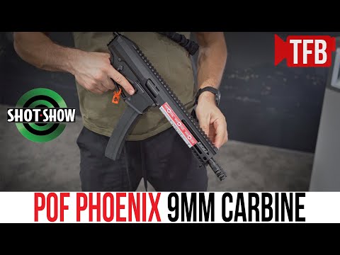 POF's NEW Phoenix 9mm Pistol Caliber Carbine [SHOT Show 2022]