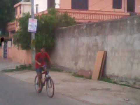 a ultimate stunt on cycle