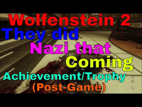 Wolfenstein 2 The New Colossus - Make a Point Trophy / Achievement