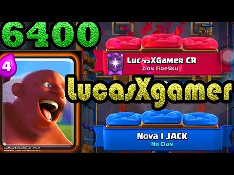 Lucasxgamer vs  JACK  Ladder Pushing - Clash Royale