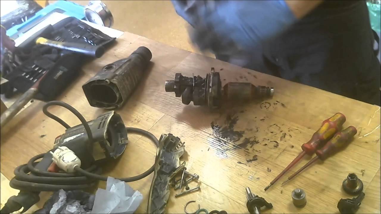 BOSCH GBH 2 26 DFR rotary hammer drill assembly