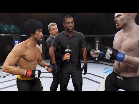 Bruce Lee vs. Hell Razor (EA Sports UFC 2) - CPU vs. CPU