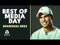 Tiafoe's Missed Flight, The Alcaraz-Sinner Rivalry & More ? | Shanghai 2023 Media Day Best Bits