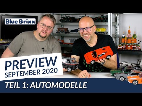 Preview Special September 2020 - Part 1: Car Models @ BlueBrixx
