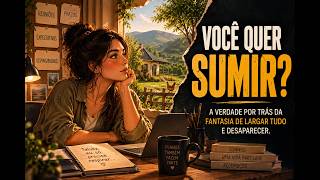 Por que fantasiamos em sumir? A busca por alívio em uma vida cheia de cobranças