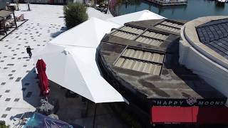 Delta Parasol DEV Şemsiye - Tuzla ViaSea Marina Happy Moon's Cafe 2
