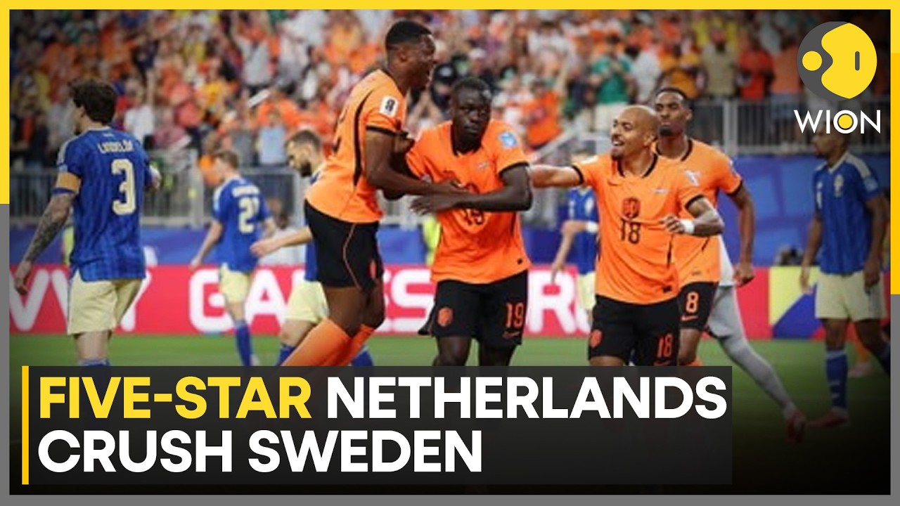 FIFA World Cup 2026: Netherlands Crush Sweden 5-1 in Houston | WION