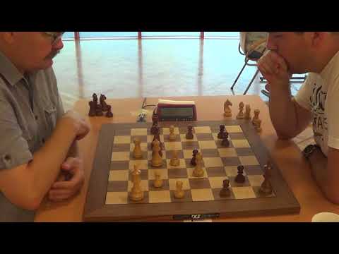 GM Jaan Ehlvest - GM Arturs Neiksans, Four Knight defense, Rapid chess, PART II
