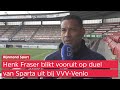 Henk Fraser over duel met VVV, samenwerking met Van Stee en jeugdopleiding Sparta