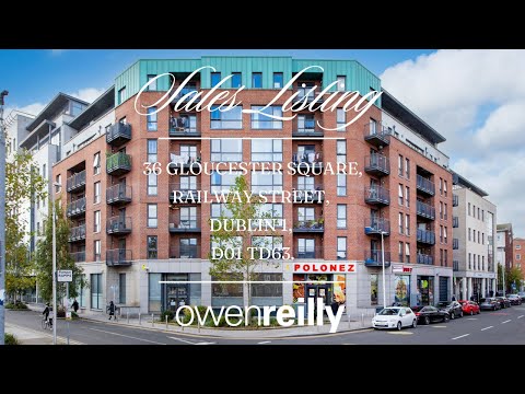 36 Gloucester Square, Railway Street, Dublin 1, D01 TD63.