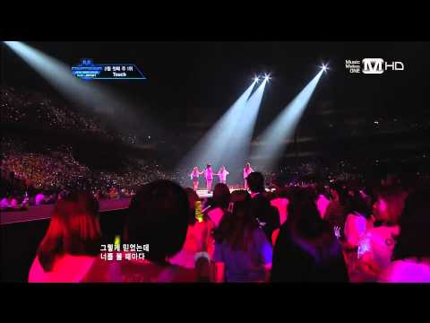 120426【Mnet M!Countdown Hello Japan】miss A - Over U + Touch