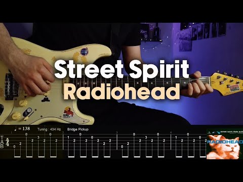 Radiohead-Street Spirit(Fade Out) Guitar tabs | Lesson