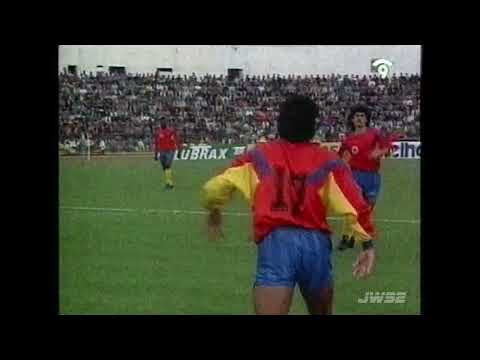 1991.07.07 Colombia 1 - Ecuador 0 (Partido Completo 60fps - Copa America Chile 1991)