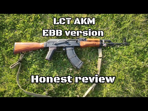 AKM from LCT electric blowback version, review, shooting test.
