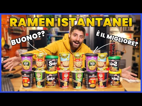 PROVO TUTTI i RAMEN ISTANTANEI | PRATTQUELLO