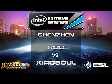 RDU vs. XiaoSoul - Quarterfinals - IEM Shenzhen - Hearthstone