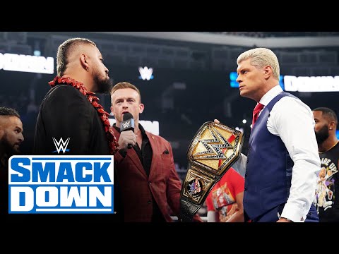 Cody Rhodes vs. Solo Sikoa Steel Cage Match To Open Friday’s WWE SmackDown