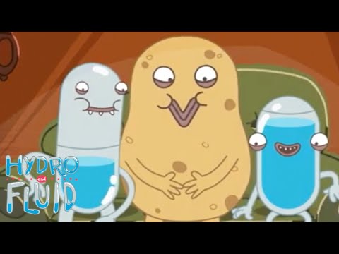 Couch Potato | HYDRO and FLUID | Funny Cartoons for Children