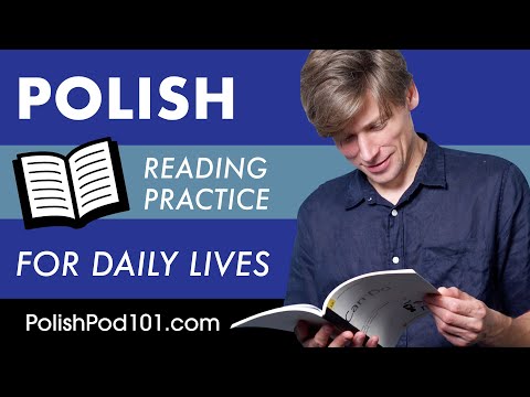 Polish Reading Practice for ALL Learners - Polish for Daily Life