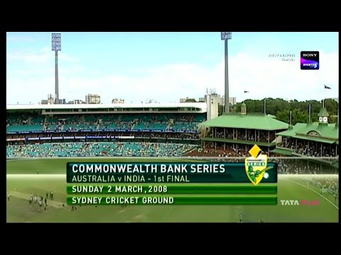Australia vs India 1st Final CB Series 2007/08 Sydney | Full Extended Highlights 1080p60fps