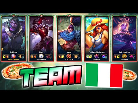 UN TEAM DI ITALIANI *Fanno Schifo* - League of Legends ITA #2726