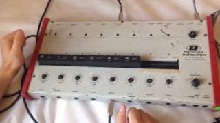 Video thumbnail for DYNACORD PERCUTER vintage Digital Drum machine by Musicnectar