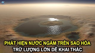 Phát hiện nguồn nước ngầm lớn trên sao hỏa | Thiên Hà TV