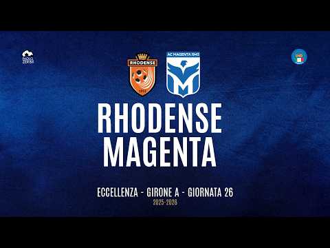 [HIGHLIGHTS] Eccellenza Girone A 25/26 | Giornata 26 | Rhodense - Magenta