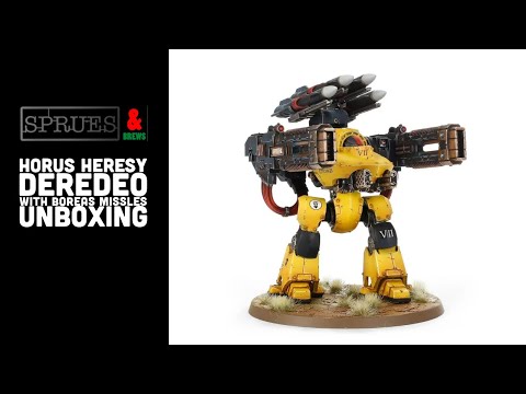 Deredeo Dreadnought with Boreas Configuration | Warhammer: The Horus Heresy Unboxing