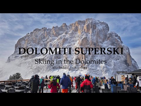 2025 Dolomiti Superski - Sellaronda, Alta Badia, Val Gardena, Marmolada 🇮🇹
